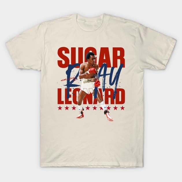 Sugar Ray Leonard T-Shirt by Juantamad